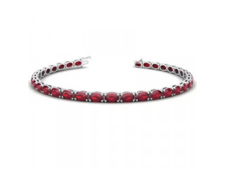 Best Deal on Ruby Tennis Bracelets 25.00 cttw.