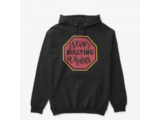 Price Dropped For Anti-Bullying Unisex Classic Pullover Hoodie