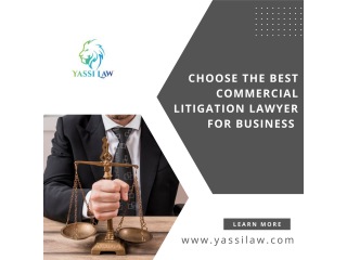 Choose the best Commercial Litigation Lawyer for business
