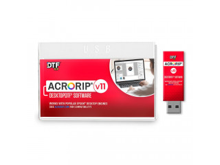 ACRORIP V11. A RIP Software for DTF, DTG and UV Printers