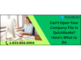 Can't Open Your Company File in QuickBooks? Follow These Steps