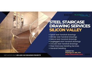 Steel Staircase Drawing Services Firm - USA