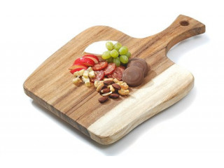 Bali Teak Collective - CUTTING BOARD WITH HANDLE