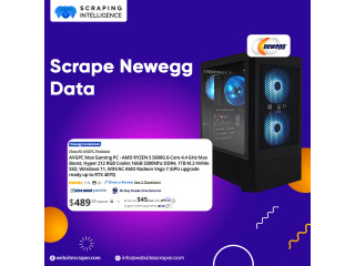 Web Scraping Newegg Data | Scrape Newegg Data