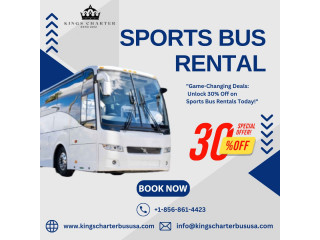 Sports Team Charter Bus Rental