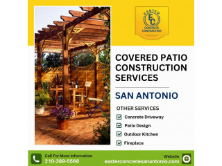 Covered Patio Construction Services San Antonio