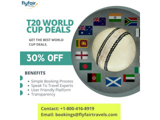 T20 World cup deals: Get the best word cup deals!