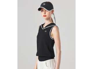 Women's sleeveless golf shirts