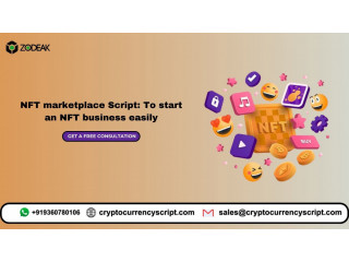 NFT marketplace Script: To start an NFT business easily