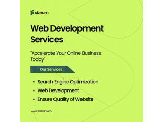 Siznam: Expert Web Development Services for a Strong Online Presence