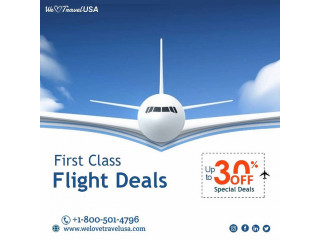 First Class Flight Deals
