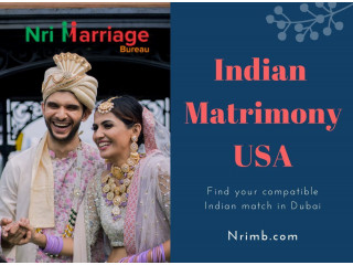 Indian Matrimony USA with NRI Marriage Bureau