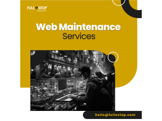 Hire a Web Maintenance Services in India and the USA – Fullestop