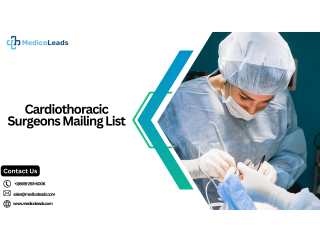 Cardiothoracic Vascular Surgeons Email List - Purchase Leads