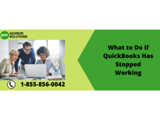 A Quick Fix For QuickBooks has stopped working in Windows 10 issue