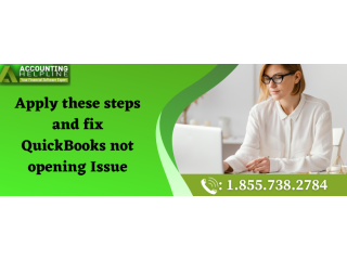 Troubleshooting steps for fixing QuickBooks Not Opening issue