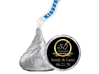 Custom Candy Bar Wrapper offers personalized Hershey Kisses