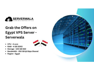 Grab the Offers on Egypt VPS Server - Serverwala