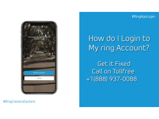 How Do Login to My Ring Account| Call +1-888-937-0088