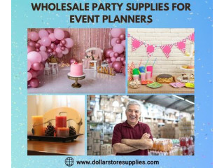 Wholesale Party Supplies for Event Planners