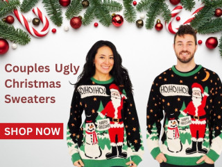 Couples Ugly Christmas Sweaters