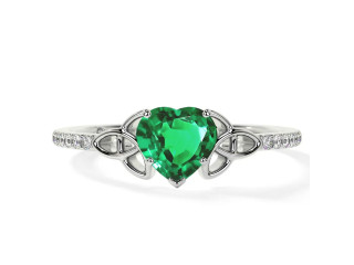 Buy Best Emerald Engagement Rings For Women