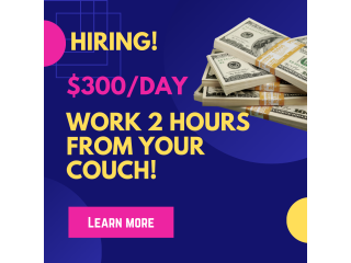 Want Financial Freedom? Earn $300/Day in Just 2 Hours!