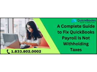 QuickBooks Payroll Is Not Withholding Taxes: How to Fix It