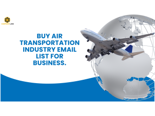 Buy Air Transportation Industry Email List for Business