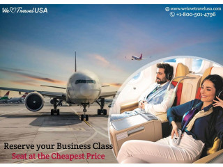Reserve Your Business Class Seat at the Cheapest Price