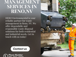 Waste management services in Reno -Hero Environmental