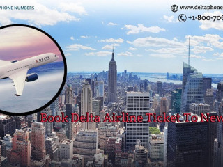 Book Delta airline ticket to New York