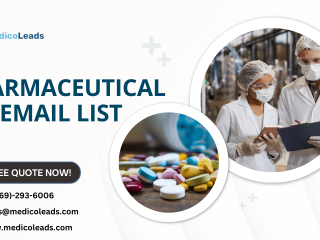 Pharmaceutical Email List: Connect with Pharma Professionals
