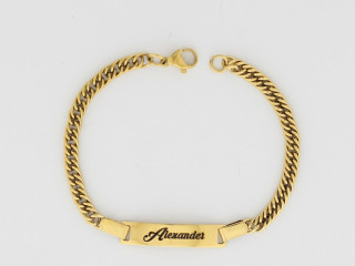 Coordinates Bar Bracelet