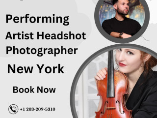 Performing Artist Headshot Photographer New York: Capture Your Stage Presence