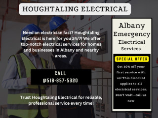 24/7 Emergency Electrical Services in Albany – Houghtaling Electrical