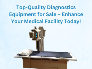 Top-Quality Diagnostics Equipment for Sale – Enhance Your Medical Facility Today!