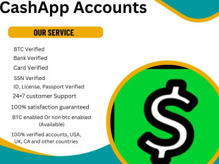 Buy Verified CashApp Accounts-100% Verified & BTC Enable