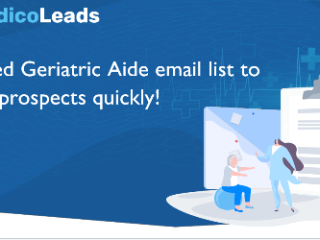 Buy Geriatric Aide Email List