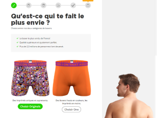 Accédez à un essai Boxershort!