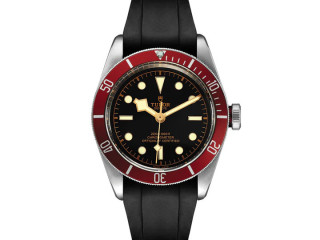 Enhance Your Tudor Black Bay with a Sporty and Durable Rubber Strap for Ultimate Versatility