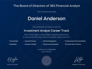 365 Financial Analyst 70% Off