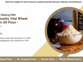 Upgrade Your Recipes and Baking with Premium Quality Vital Wheat Gluten from US Flour - Order Now