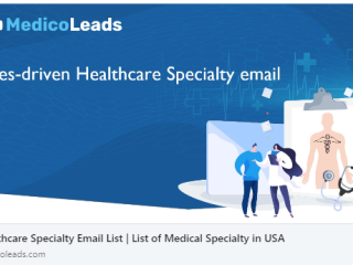 Buy Healthcare Specialty Email List Today and Save 30%!