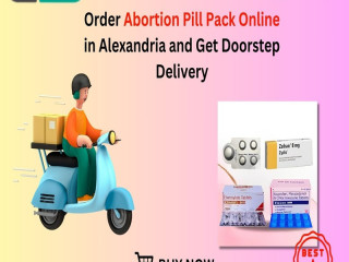 Order Abortion Pill Pack Online in Alexandria and Get Doorstep Delivery