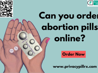 Can you order abortion pills online?