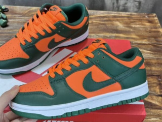 NIKE DUNK LOW MIAMI HURRICANES