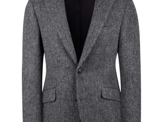 Classic Charm: Walker Slater Herringbone Tweed Jacket