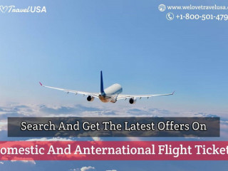 Search and get the latest offers on domestic and international flight tickets