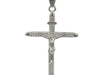 Jesus With Cross Pendants